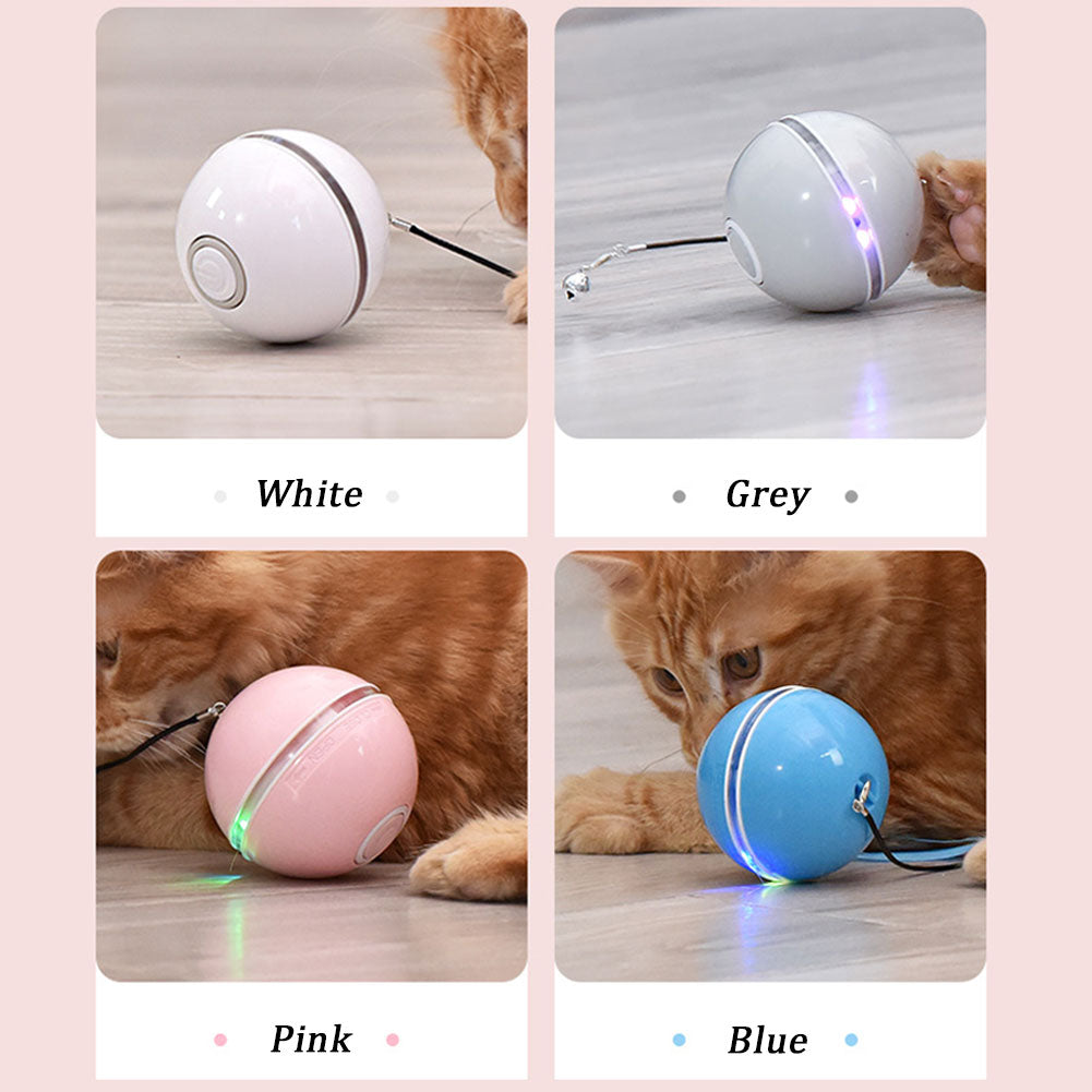 OpulentPaws™ - Colorful LED Laser Funny Cat Ball