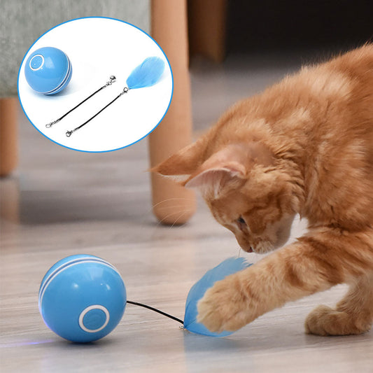 OpulentPaws™ - Colorful LED Laser Funny Cat Ball