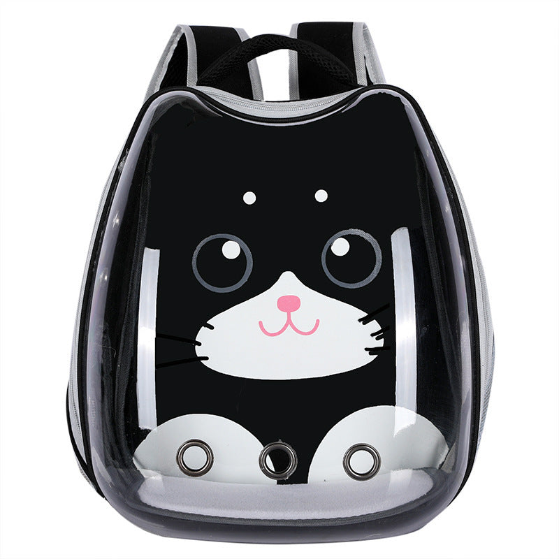 OpulentPaws™ - Cat Bag Transparent Outgoing Bag Portable Cat