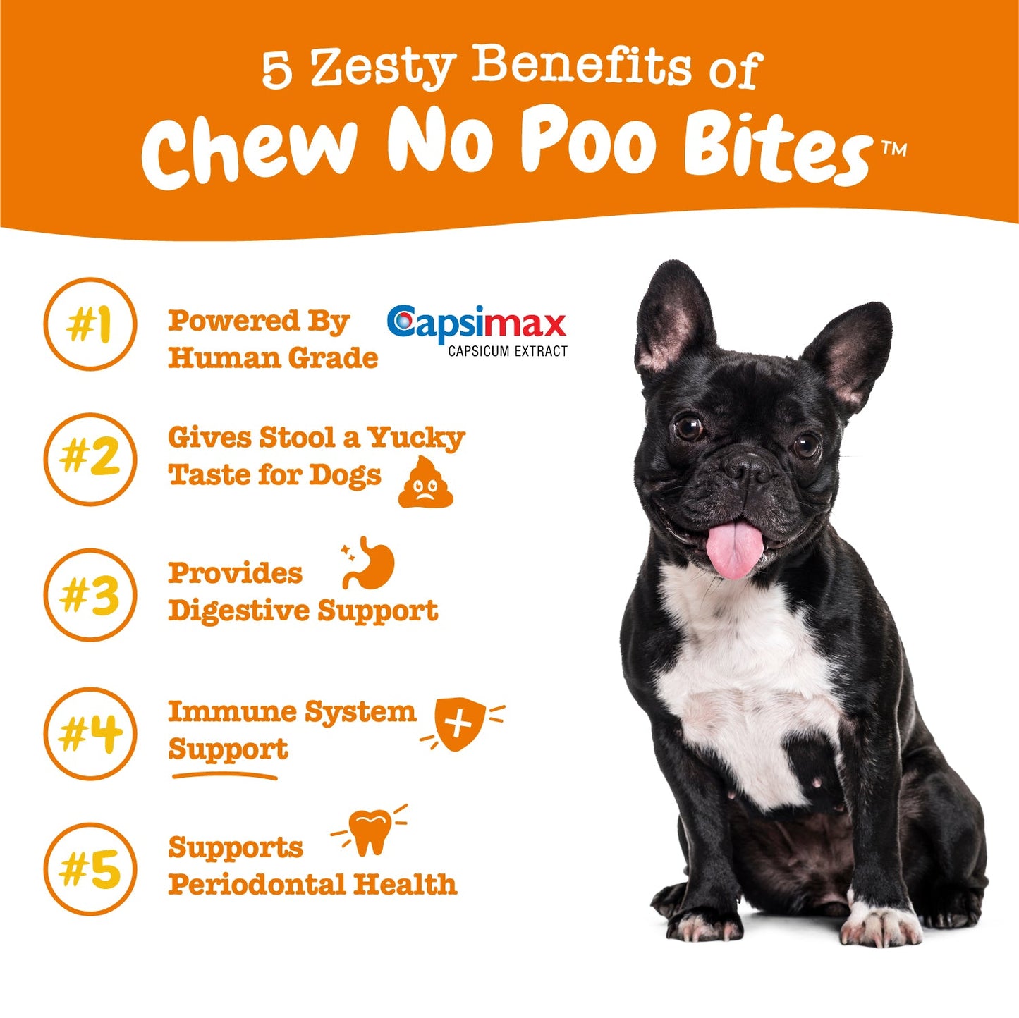 OpulentPaws™ - Chew No Poo Bites™ for Dogs