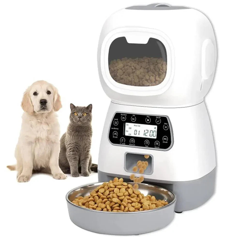 OpulentPaws™ Smart Automatic Pet Feeder