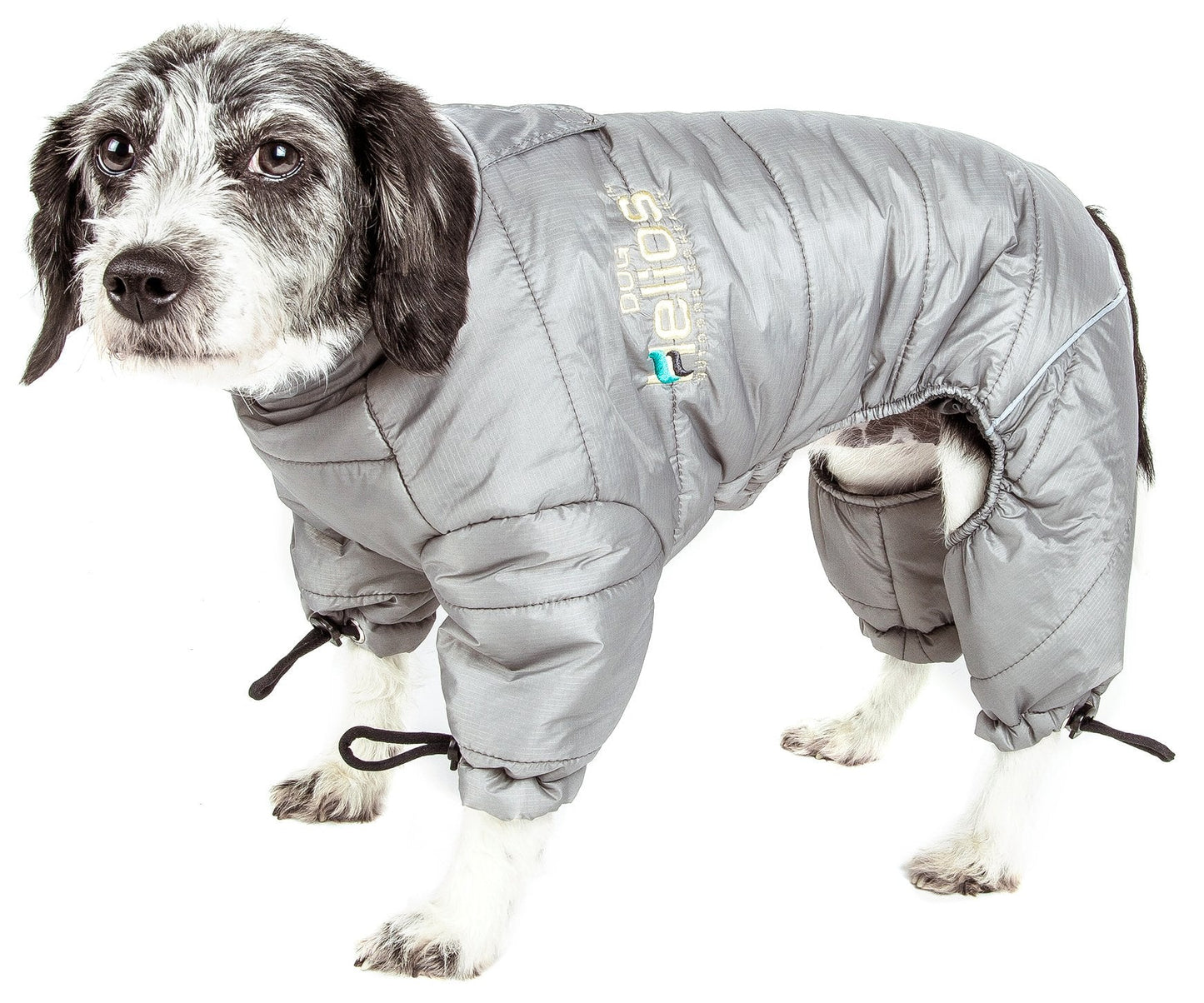 OpulentPaws™ - Dog Helios ® Thunder-crackle Full-Body Waded-Plush Adjustable and 3M Reflective Dog Jacket