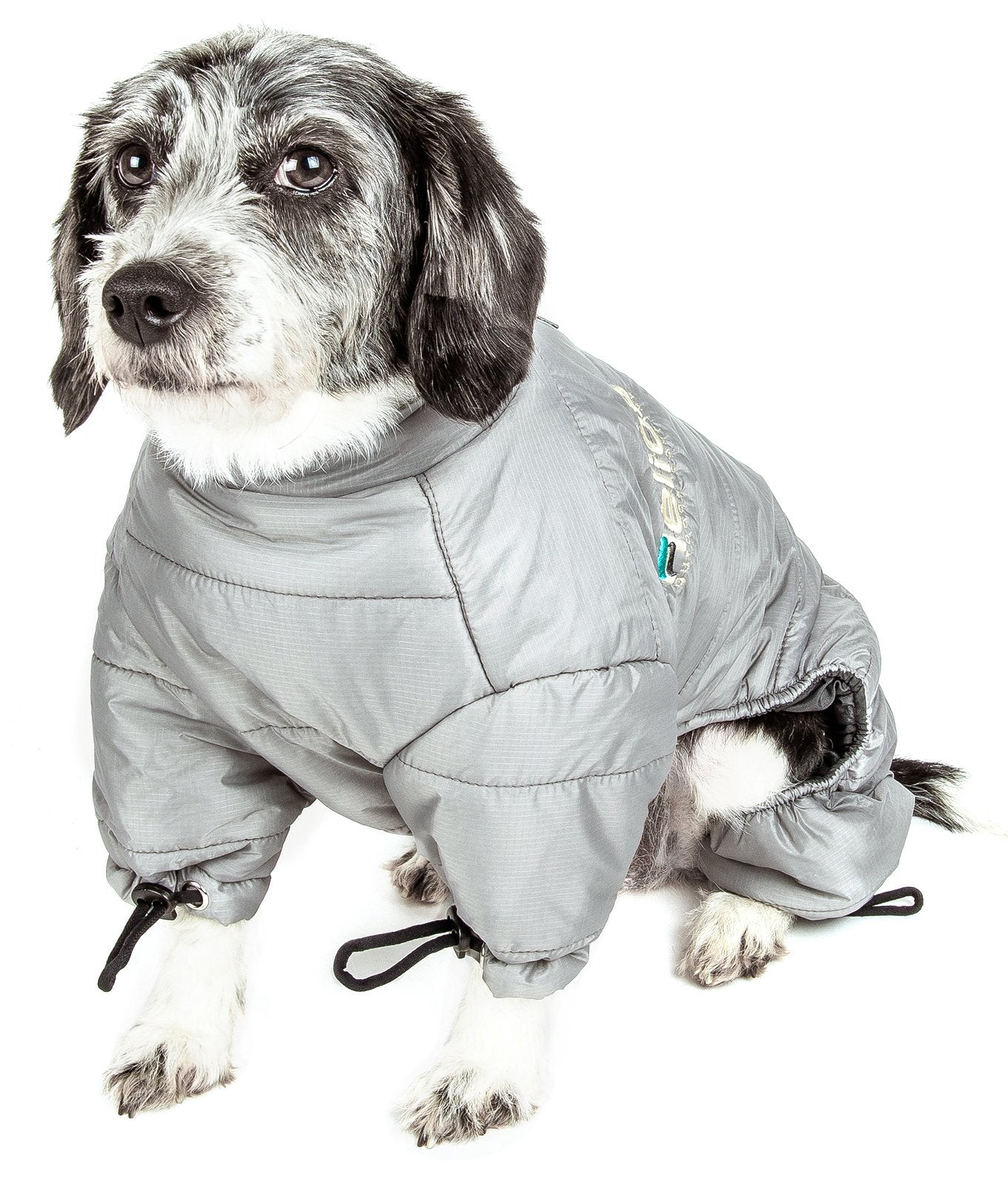 OpulentPaws™ - Dog Helios ® Thunder-crackle Full-Body Waded-Plush Adjustable and 3M Reflective Dog Jacket