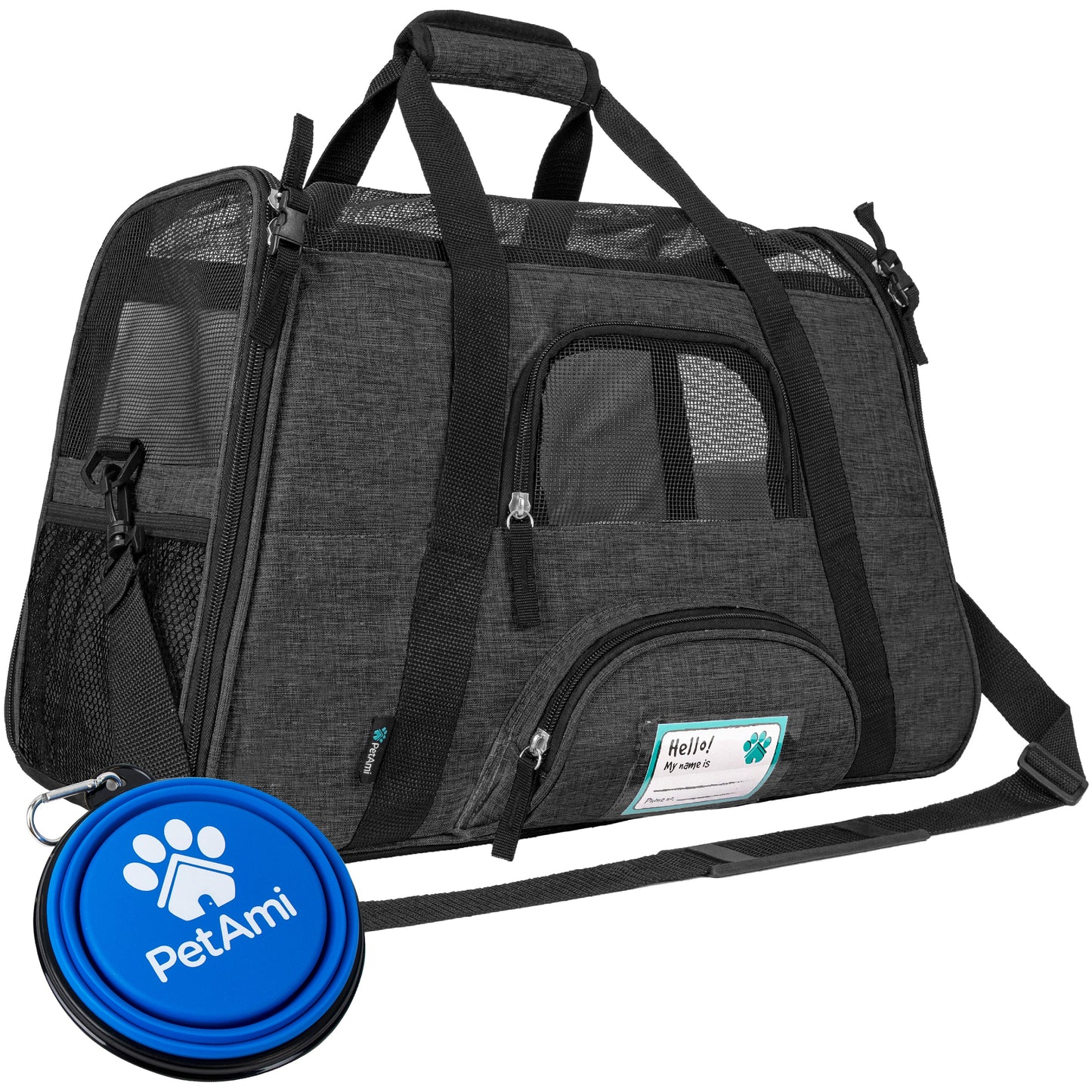 OpulentPaws™ - Heather Tote Bag Pet Carrier