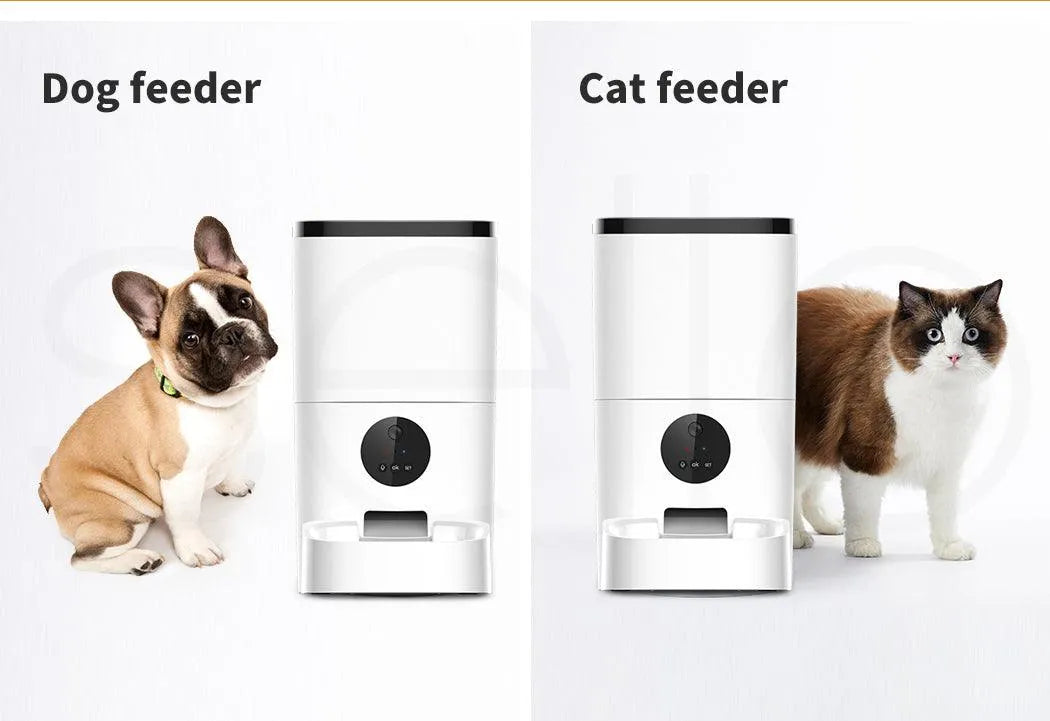 Pawz Pet Smart Feeder with Camera 6L - petpawz.com.au